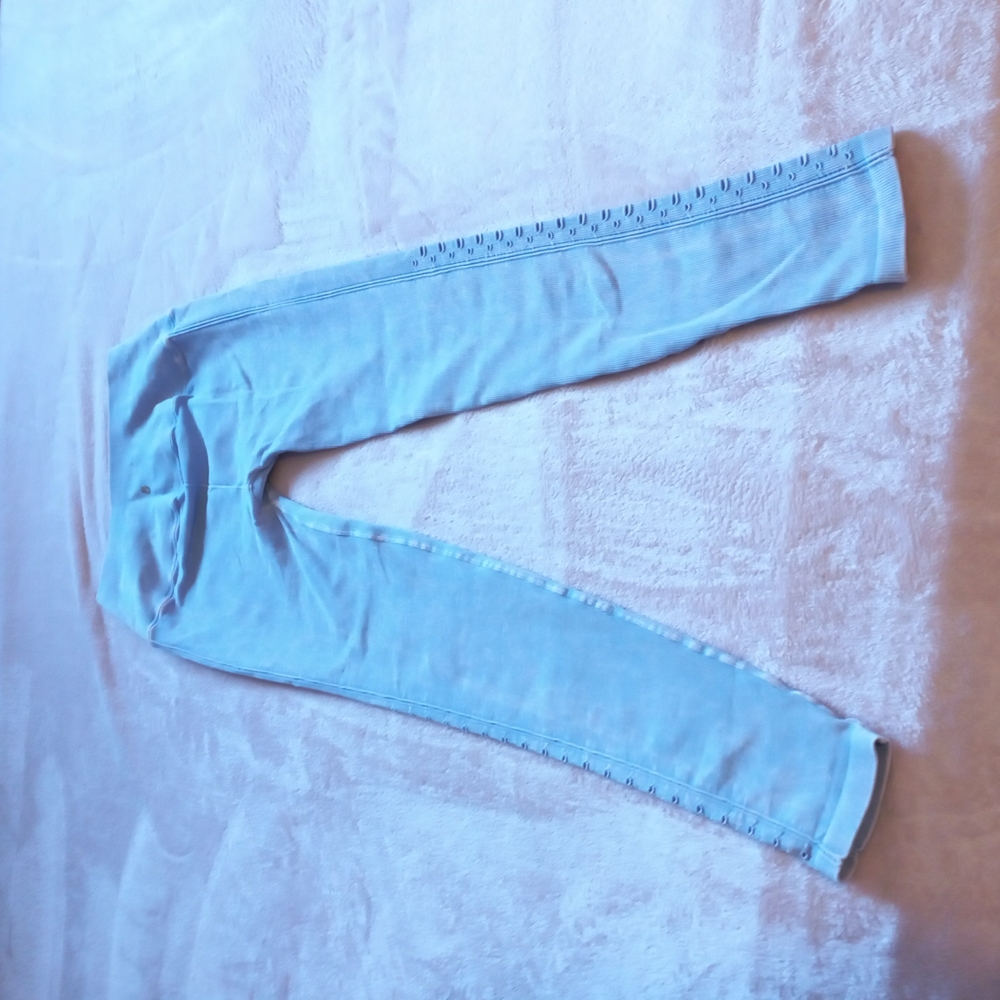 Spiritual Gangster.  Self-Love Leggings. Medium/Large. Blue - Picture 2 of 15